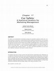 Research paper thumbnail of Car Safety