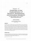 Research paper thumbnail of Challenges of the Implementation of Research, Development, and Innovation Standards