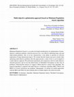 Research paper thumbnail of Multi-objective optimization approach based on Minimum Population Search algorithm