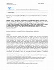 Research paper thumbnail of Developing a Community-Based Resilience Assessment Model with reference to Northern Ghana