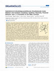 Research paper thumbnail of Hydridotris(3,5-dimethylpyrazolyl)borate Dimethylamido Imido Niobium and Tantalum Complexes: Synthesis, Reactivity, Fluxional Behavior, and C–H Activation of the NMe2 Function