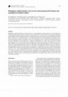 Research paper thumbnail of Phosphorus uptake kinetics, size of root system and growth of maize and groundnut in solution culture