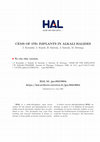 Research paper thumbnail of CEMS OF <sup>57</sup>Fe IMPLANTS IN ALKALI HALIDES