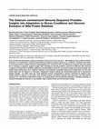 Research paper thumbnail of The Solanum commersonii Genome Sequence Provides Insights into Adaptation to Stress Conditions and Genome Evolution of Wild Potato Relatives