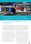 Research paper thumbnail of Masculinities and Transition in Kazakhstan: Country Brief