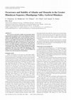 Research paper thumbnail of Occurrence and Stability of Allanite and Monazite in the Greater Himalayan Sequence, Dhauliganga Valley, Garhwal Himalaya