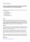 Research paper thumbnail of Calcium- and sodium-activated potassium channels (version 2019.4) in the IUPHAR/BPS Guide to Pharmacology Database