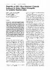 Research paper thumbnail of Properties of ShB AType potassium channels expressed in Shaker mutant drosophil by germline transformation