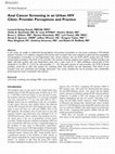 Research paper thumbnail of Anal Cancer Screening in an Urban HIV Clinic