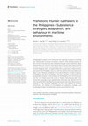 Research paper thumbnail of Prehistoric Hunter-Gatherers in the Philippines—Subsistence strategies, adaptation, and behaviour in maritime environments