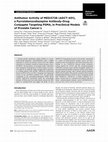 Research paper thumbnail of Antitumor Activity of MEDI3726 (ADCT-401), a Pyrrolobenzodiazepine Antibody-drug Conjugate Targeting PSMA, in Pre-clinical Models of Prostate Cancer