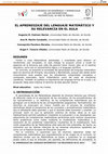 Research paper thumbnail of El aprendizaje del lenguaje matemático y su relevancia en el aula