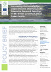 Research paper thumbnail of UNISECO H2020 policy brief: Increasing the knowledge about income alternatives to intensive livestock farming of the Swiss Lucerne Central Lakes region