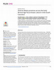 Research paper thumbnail of Diverse dietary practices across the Early Bronze Age ‘Kura-Araxes culture’ in the South Caucasus