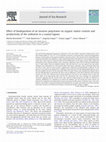 Research paper thumbnail of Effect of biodeposition of an invasive polychaete on organic matter content and productivity of the sediment in a coastal lagoon