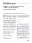 Research paper thumbnail of Grazing effects of the periwinkle Echinolittorina peruviana at a central Peruvian high rocky intertidal