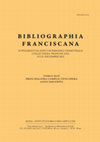 Research paper thumbnail of Bibliographia Franciscana 44 (2022)