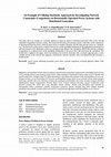 Research paper thumbnail of An Example of Utilizing Stochastic Approach for Investigating Network Constraints (Congestions) on Horizontally Operated Power Systems with Distributed Generation