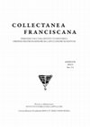 Research paper thumbnail of I catari nell'Italia centrale ai tempi di Francesco d'Assisi, in Collectanea Franciscana 93 (2023) 501-655