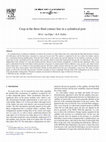 Research paper thumbnail of Cusp at the three-fluid contact line in a cylindrical pore