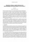 Research paper thumbnail of Génération-s Dessau : quelles influences de la Reformpädagogik des philanthropistes sur leurs élèves ?