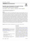 Research paper thumbnail of Biosynthetic origin of benzoquinones in the explosive discharge of the bombardier beetle Brachinus elongatulus