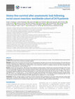 Research paper thumbnail of Stoma-free survival after anastomotic leak following rectal cancer resection: worldwide cohort of 2470 patients