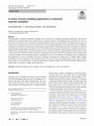 Research paper thumbnail of A review of proxy modeling applications in numerical reservoir simulation