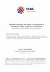 Research paper thumbnail of Modeling Ammonia and Water Co-Adsorption in Cu<sup>I</sup>-SSZ-13 Zeolite Using DFT Calculations