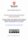 Research paper thumbnail of Response to “Response to Hoy, ‘Gender imbalance and brain stimulation conferences: We have a problem and it is everyone's problem’”