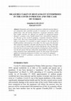 Research paper thumbnail of MEASURES TAKEN IN RESTAURANT ENTERPRISES IN THE COVID 19 PROCESS AND THE CASE OF TURKEY