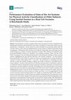 Research paper thumbnail of Performance Evaluation of State of the Art Systems for Physical Activity Classification of Older Subjects Using Inertial Sensors in a Real Life Scenario: A Benchmark Study