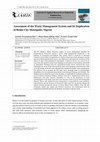 Research paper thumbnail of Assessment of the Waste Management System and Its Implication in Benin City Metropolis, Nigeria