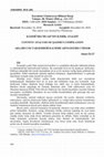 Research paper thumbnail of Kasimî Mecmuasi’Nin İçeri̇k Anali̇zi̇