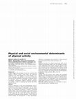 Research paper thumbnail of P08-01 Demographic, social, and environmental factors predicting Danish children's greenspace use