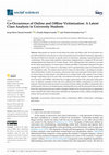 Research paper thumbnail of Co-Occurrence of Online and Offline Victimization: A Latent Class Analysis in University Students