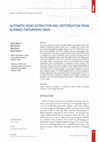 Research paper thumbnail of Automatic Road Extraction and Vectorization From Scanned Topographic Maps