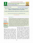 Research paper thumbnail of The impact of some agricultural practices on soil biodiversity in sunflower crop