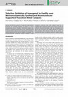 Research paper thumbnail of Selective Oxidation of Isoeugenol to Vanillin over Mechanochemically Synthesized Aluminosilicate Supported Transition Metal Catalysts