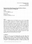 Research paper thumbnail of Practicing Genre-Based Language Teaching Model to Improve Students’ Achievement of Writing Skills