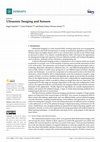 Research paper thumbnail of Ultrasonic Imaging and Sensors