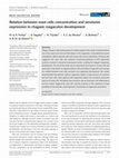 Research paper thumbnail of Relation between mast cells concentration and serotonin expression in chagasic megacolon development