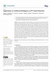 Research paper thumbnail of Application of Artificial Intelligence in PV Fault Detection