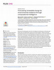 Research paper thumbnail of Forecasting renewable energy for environmental resilience through computational intelligence