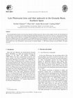 Research paper thumbnail of Late Pleistocene loess and their paleosols in the Granada Basin, Southern Spain