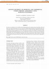 Research paper thumbnail of Genetic diversity of domestic and commercial turkey breeds: assessment using RAPD-PCR technique