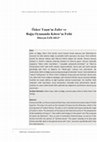 Research paper thumbnail of Özker Yaşın’ın Zafer ve Bağış Oyununda Kıbrıs’ın Fethi