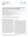 Research paper thumbnail of Ice particles in the upper anvil regions of midlatitude continental thunderstorms: the case for frozen-drop aggregates