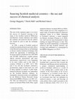 Research paper thumbnail of Sourcing Scottish medieval ceramics - the use and success of chemical analysis