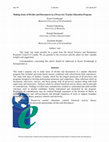 Research paper thumbnail of Making Sense of Divides and Disconnects in a Preservice Teacher Education Program